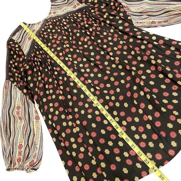 FREE PEOPLE Rain Or Shine Peasant Oversized Blouse - Picture 11 of 11